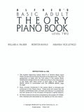 Alfred's Basic Adult Theory Piano Book - Level 2