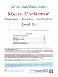 Alfred's Basic Piano: Merry Christmas! Level 1B