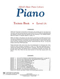 Alfred's Basic Piano Technic Book Level 1A