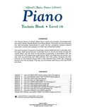 Alfred's Basic Piano Technic Book Level 1B