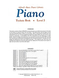 Alfred's Basic Piano Technic Book Level 3