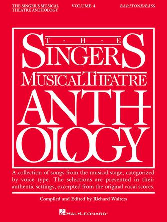 Singer's Musical Theatre Anthology Volume 4 - Baritone/Bass