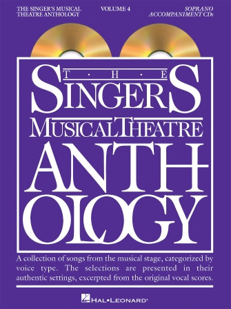 Singer's Musical Theatre Anthology Volume 4 - Soprano CD's ONLY