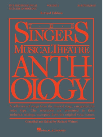 Singer's Musical Theatre Anthology Volume 1 - Baritone/Bass