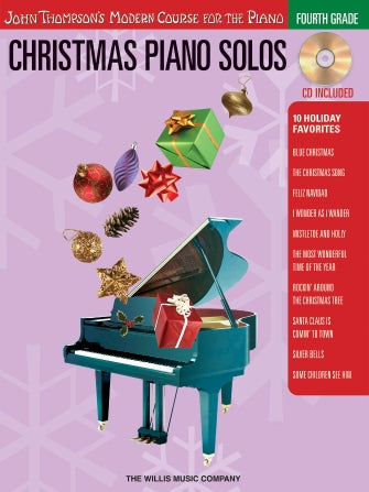 Christmas Piano Solos - Fourth Grade (Book/CD)