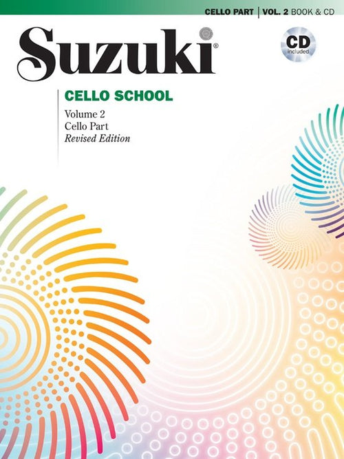 Suzuki Cello School Volume 2 with CD