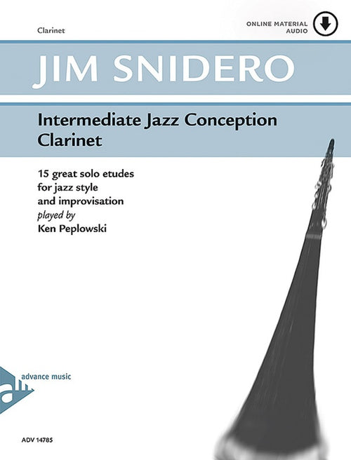 Snidero Intermediate Jazz Conception - Clarinet w/CD