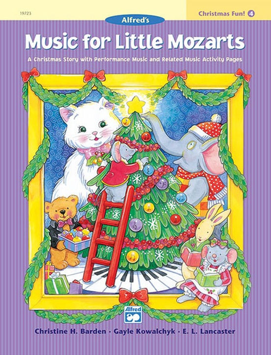 Music for Little Mozarts Christmas Fun! Book 4