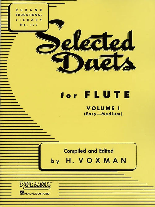 Rubank Selected Duets for Flute Volume 1