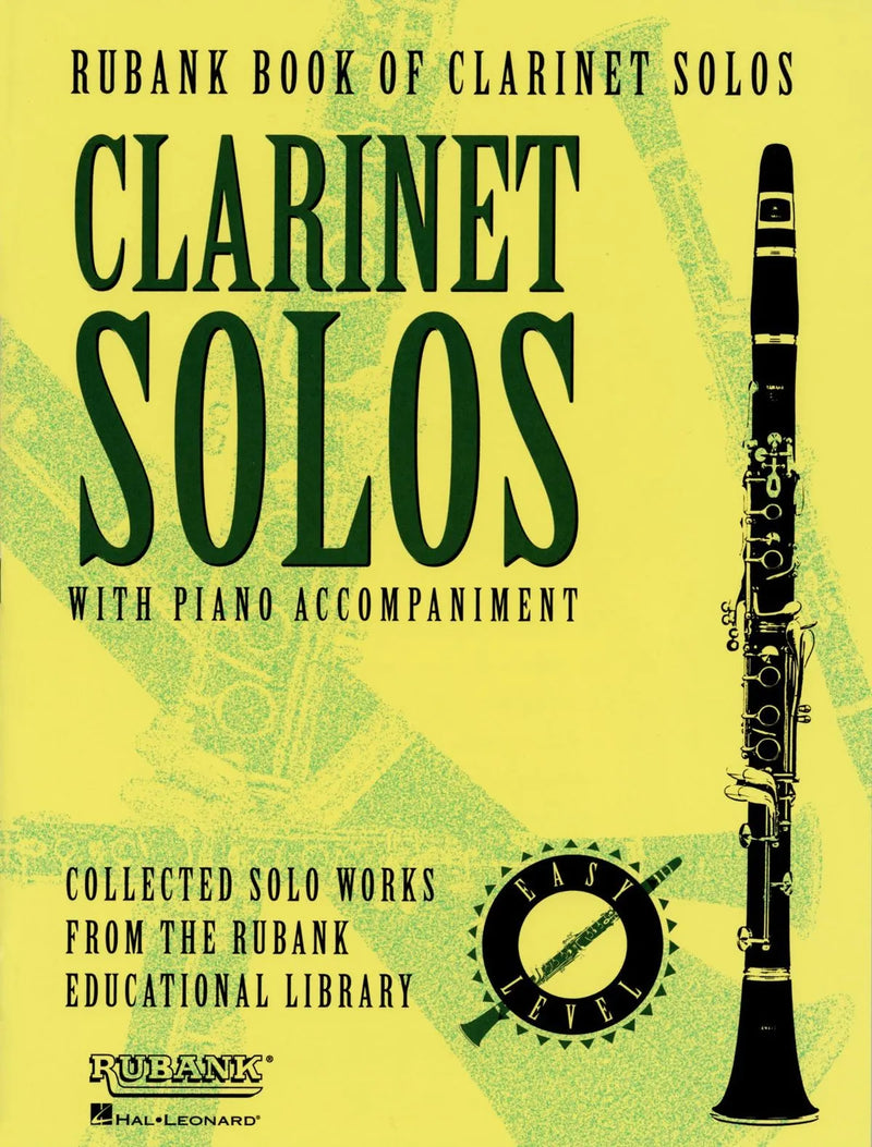 Rubank Book of Clarinet Solos - Easy Level