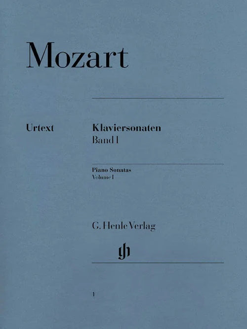 Mozart Piano Sonatas Volume 1