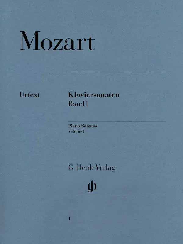 Mozart Piano Sonatas Volume 1