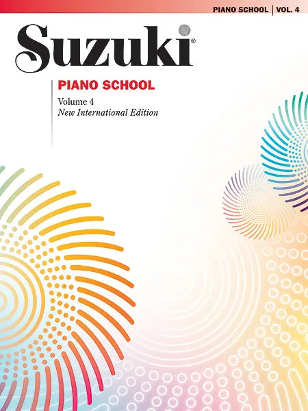 Suzuki Piano School Volume 4 - New International Edition