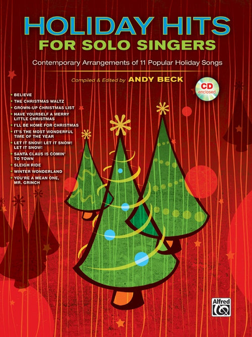 Holiday Hits for Solo Singers Book/CD