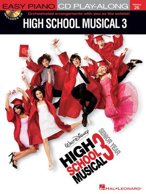 High School Musical 3 Easy Piano Book/CD