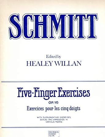 Schmitt 5-Finger Excercises Op.16