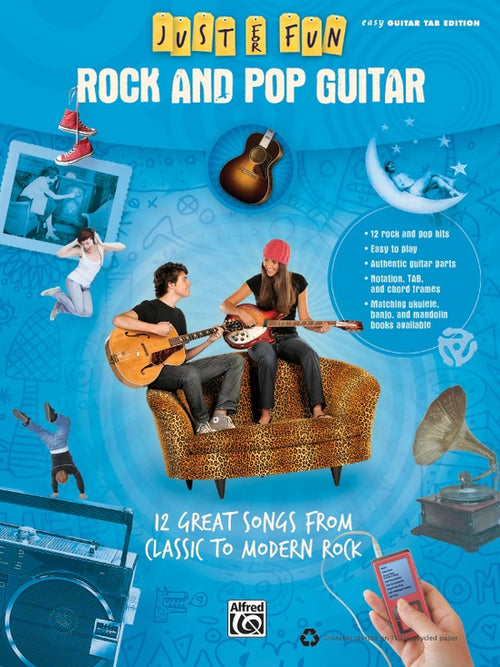 Just for Fun Rock & Pop Guitar Easy TAB