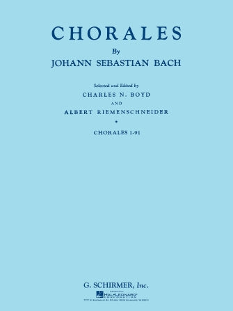 J.S. Bach: Chorales 1-91, Open Score Piano Solo