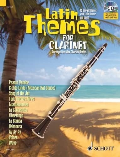 Latin Themes for Clarinet Book/CD