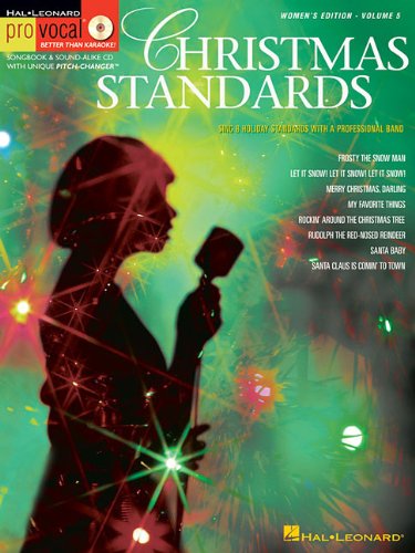 Pro Vocal Christmas Standards Volume 5 Women's Edition Book/CD