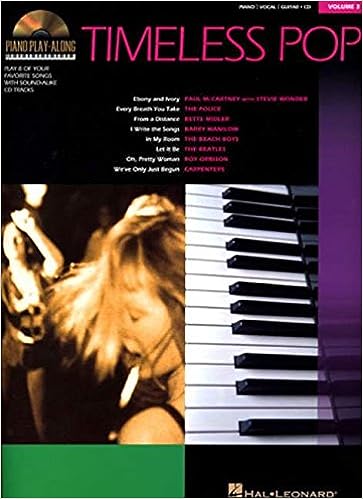 Piano Play-Along Timeless Pop Volume 3 Book/CD