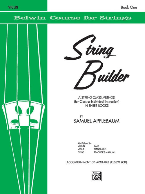 String Builder Book One for Violin