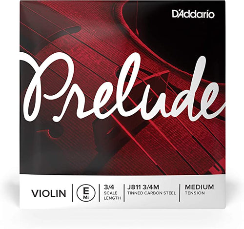 D'Addario Prelude Violin E String J811 3/4