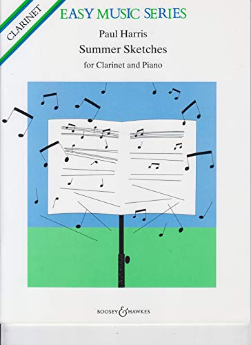 Paul Harris Summer Sketches Clarinet with Piano Accompaniment