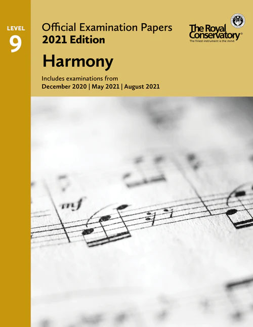 2021 RCM Official Examination Papers: Level 9 Harmony
