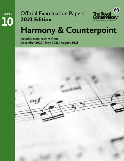 2021 RCM Official Examination Papers: Level 10 Harmony & Counterpoint