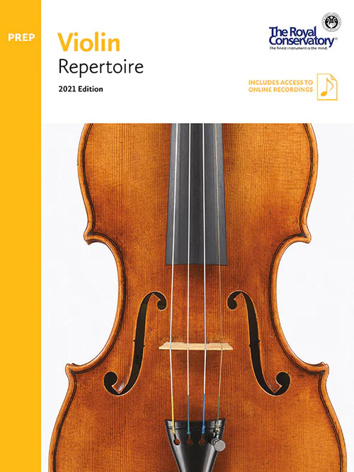 RCM Violin Repertoire Preparatory 2021 Edition