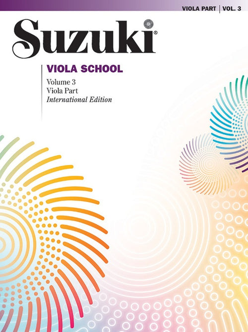 Suzuki Viola School Volume 3 - International Edition