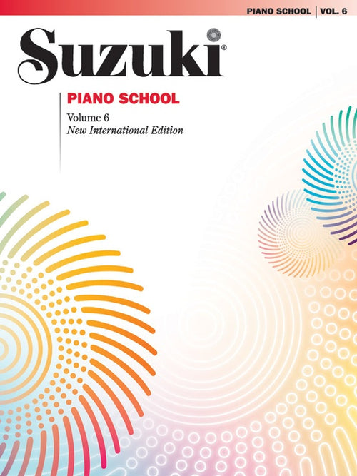 Suzuki Piano School Volume 6 - New International Edition