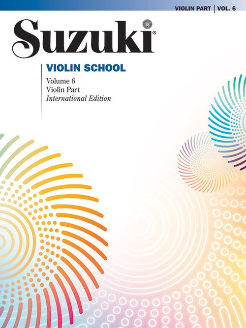 Suzuki Violin School Volume 6 - International Edition