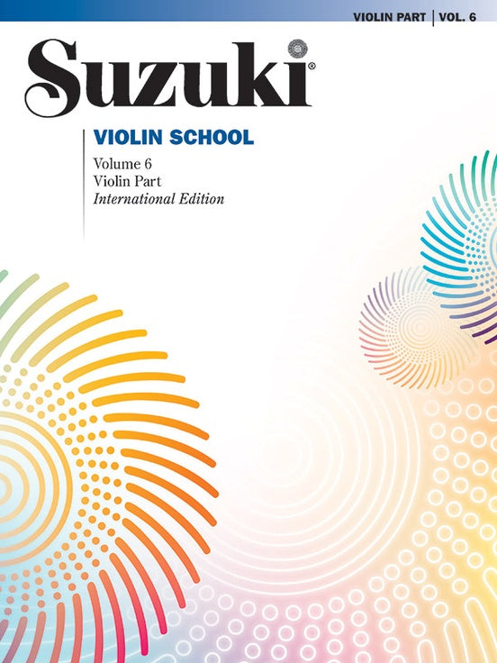 Suzuki Violin School Volume 6 - International Edition