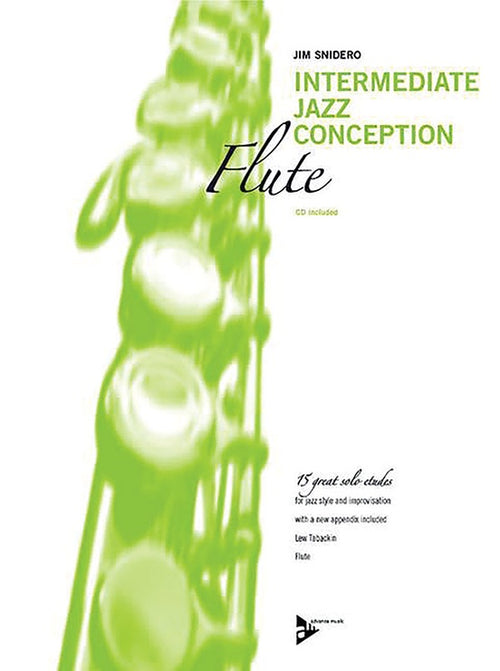 Snidero Intermediate Jazz Conception - Flute w/CD