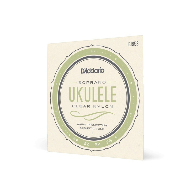 D'Addario EJ65S Ukelele Soprano Strings