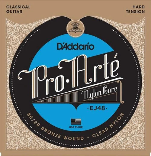 D'Addario Pro Arte Classical Guitar Strings EJ48 Hard Tension