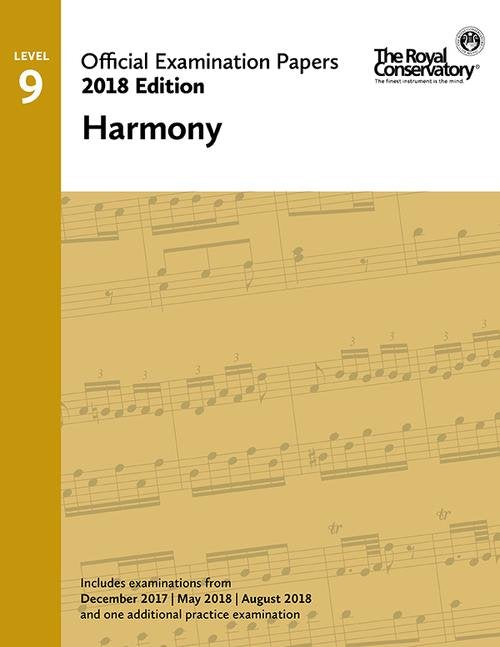 2018 RCM Official Examination Papers: Level 9 Harmony