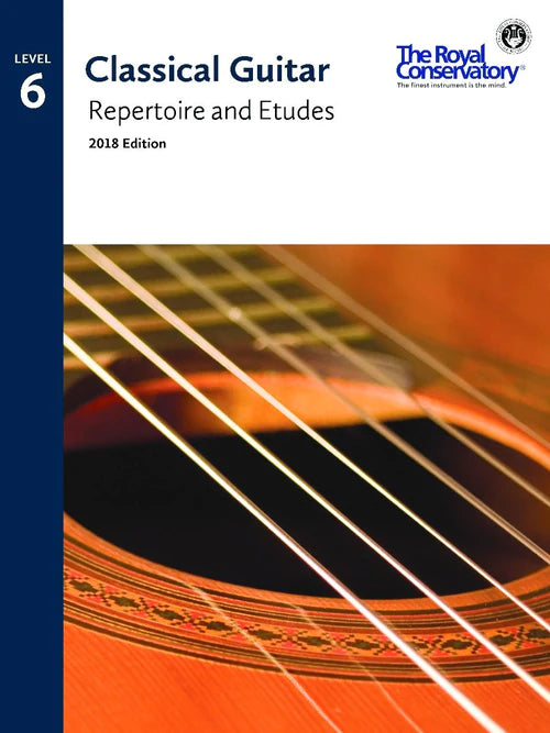 RCM Classical Guitar Repertoire and Etudes 6