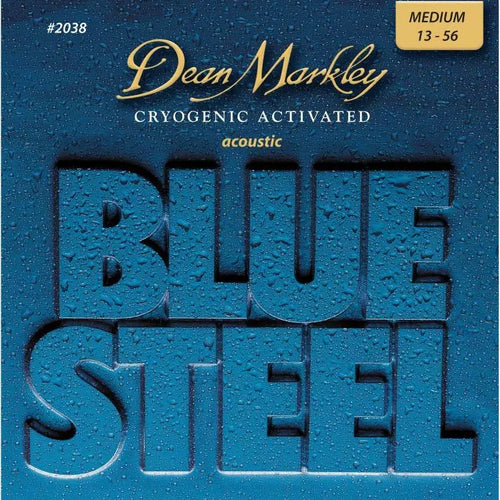 Dean Markley Blue Steel Acoustic Guitar Strings Medium 13-56