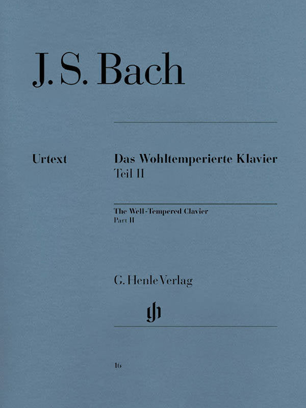 J.S. Bach The Well-Tempered Clavier Part II