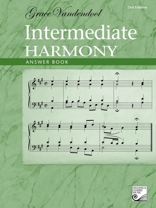 Keyboard Theory Intermediate Harmony Answer Book 2nd Edition