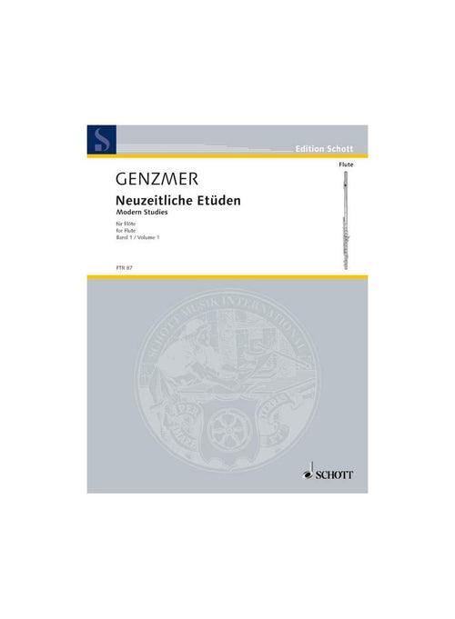 Genzmer Modern Studies for Flute