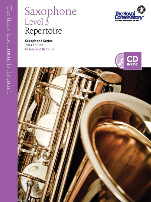RCM Saxophone Repertoire 3