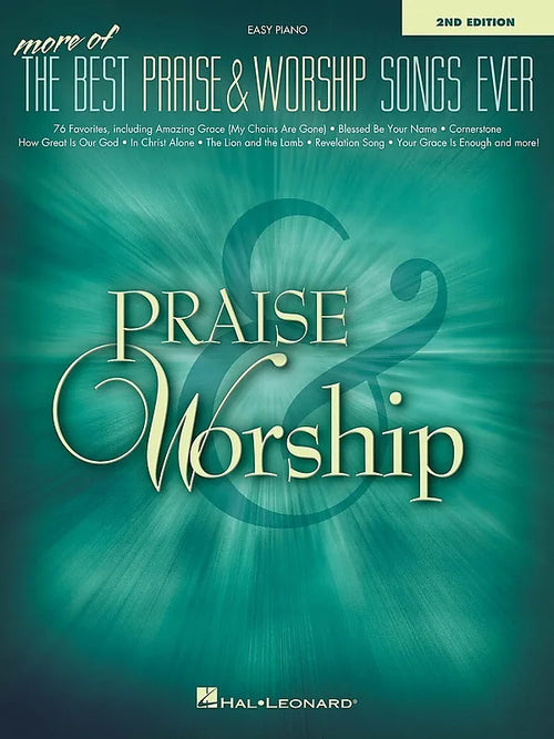 More of The Best Praise and Worship Songs Ever Easy Piano