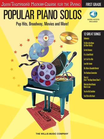 Popular Piano Solos - First Grade Book/CD