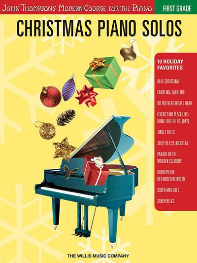 Christmas Piano Solos - First Grade (Book/CD)