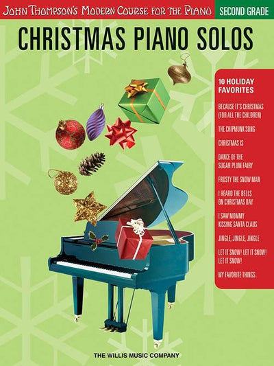 Christmas Piano Solos - Second Grade (Book Only)