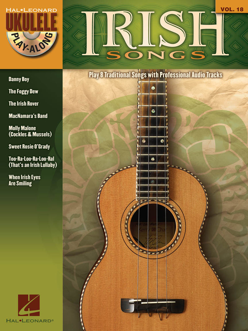 Irish Songs Ukulele Play Along Volume 18